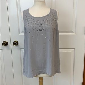 APT 9 Grey Summer Top Size OX